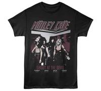 Motley Crue - Shout At The Devil - T-Shirt A Maniche Corte Per Adulti - Nera