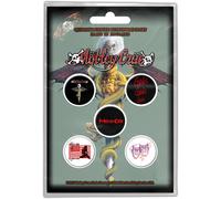 Motley Crue Spilla in metallo Pack Dr Feelgood Ufficiale