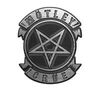 Motley Crue Spilla in metallo Pentagram Ufficiale