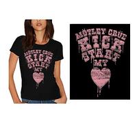 Motley Crue - T-Shirt # L Ladies Black # Kick Start My Heart