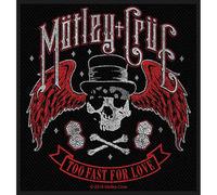 Motley Crue Too Fast For Love Ufficiale Toppa da cucire