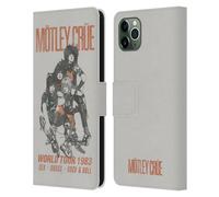 MOTLEY CRUE TOURS CUSTODIA COVER PORTAFOGLIO IN PELLE PER APPLE iPHONE TELEFONI