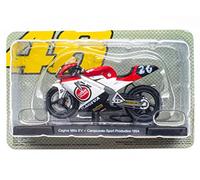 - Moto 1/18 de Il Dottore V.Rossi, Riproduzione Compatibile con Cagiva Mito EV - Campionato Sport Production 1994 - VR044