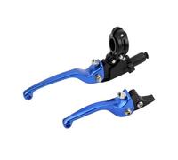 Moto 1 paio Universa frizione freno leva tamburo manubrio fuoristrada frizione corno di bue adatto for ASV CRF YZF XR CQR(Blue)