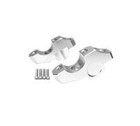 Moto 28mm Manubrio Riser Elevazione Morsetto Supporto Per S1000R M1000R S 1000 R M1000 R 2014-2023 2019 2020 2021 2022(ARGENTO)