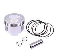 Moto 66mm 66.25mm 66.5mm 66.75mm 67mm STD +25 +50 +75 +100 Kit pistone e anello compatibile con parti di motociclette automobilistiche per codice 12111-42A20-0F0 12140-42A01-000(1set STD Piston Ring)