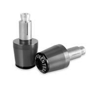 moto 7/8" Tappi Terminali Manubrio Moto Tappi Manubrio Moto Slider Peso Per Ninja ZX6R ZX 6R ZX 6 R 2009-2014 2008 estremità della maniglia(Grey)