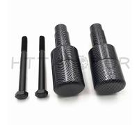 Moto A Coppia Cornice Cursori Per Suzuki 2008-2012 Hayabusa Gsxr 1300 Carbonio