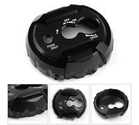 Moto Accensione Chiave Serratura Interruttore Copertura Nera Cap per Yamaha Nmax