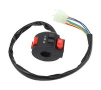 Moto Accensione Pulsante 22mm 0,86" Interruttori A 3 Funzioni Per Moto Pulsanti Avviamento A Luce Di Arresto Per ATV Pit Bike Buggy Go Kart 50cc-250cc Interruttore Di Controllo Del Manubrio