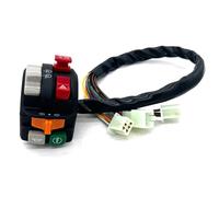 Moto Accensione Pulsante 22mm 7/8" 1 Pz Interruttori Per Manubrio Moto Pulsante Clacson Indicatori Direzione Fari Avviamento Elettrico Spegnimento Interruttore Controller Manubrio Ricambi Moto