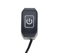 Moto Accensione Pulsante 22mm 7/8 Pollice Interruttore ON-OFF Per Montaggio Su Manubrio Moto Per Fari Luci Emergenza Fendinebbia Interruttori A Ritorno Manuale Con Luce Ricambi