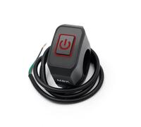 Moto Accensione Pulsante 22mm Interruttore Manubrio Moto Con Luce Interruttore Elettrico A Pressione Per Stella Pulsante Di Controllo Impermeabile Accessori Per Moto Modificati 12V
