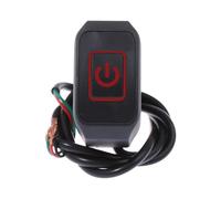 Moto Accensione Pulsante 22mm Interruttore Universale Per Moto Pulsante Di Controllo Modificato Per Clacson E Fari Con Luce Per Montaggio Su Manubrio Impermeabile