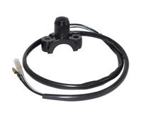 Moto Accensione Pulsante 7/8" 22mm Interruttore Luci Fendinebbia Per Fari Moto Pulsante Di Aggancio Nero Per Specchietto Retrovisore M10 Parti In Alluminio Per Moto