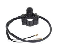 Moto Accensione Pulsante 7/8" 22mm Interruttore Luci Fendinebbia Per Fari Moto Pulsante Di Aggancio Nero Per Specchietto Retrovisore M10 Parti In Alluminio Per Moto