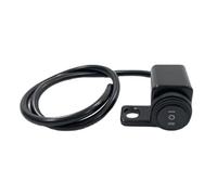 Moto Accensione Pulsante Faro Per Moto Doppio Lampeggiante Interruttore Multifunzione Per Sterzo Specchietto Retrovisore In Lega Di Alluminio Per Sedile Ricambi E Accessori Per Moto(Left 3 gear switch