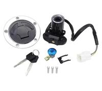 moto accensione serratura Per Kawasaki Per Ninja Per ZX6R 2013-2018 2 Chiavi Interruttore Accensione Moto Tappo Serbatoio Benzina Barile 1 Set