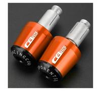 moto Accessori Per Moto Per CB650F 2014 2015 2016 2017 2018 2019 - Tappi Terminali Per Manubrio estremità della maniglia(Orange)