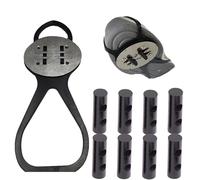 Moto, accessori per skateboard, cuscinetti di pietra focaia per bici, freno a pedale scintilla pressione del piede cursore ciclismo coperture scarpe (1*copriscarpe + 8*Cuscino Flint)