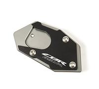 Moto Accessorie Di Alluminio CNC Cavalletto Laterale Pad Piastra Ingrandimento Estensione Per CBR650R CB650R 2019 2020