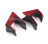 Moto Aerodinamici Spoiler Per MT 07 MT07 MT-07 2018 2019 2020 Moto Downforce Nudo Spoiler Winglet Ala Fissa Winglet Carenatura Ala(Rosso)
