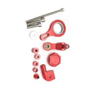 Moto Ammortizzatore Di Sterzo Staffa Stabilizzatore Lineare Supporto Kit Per YZF R1 Per YZFR1 2002-2017 2003 2004 2005 2006 Dello Sterzo(Red)