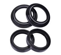 Moto Ammortizzatore Forcella Anteriore Ammortizzatore Paraolio e Copertura Antipolvere Labbro for CB125 2018-2020 X-ADV 750 2017-2020 2019 CB 125(2pcs seal 2pc cover)