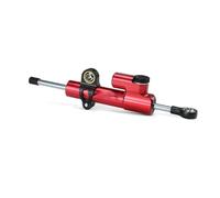 Moto Ammortizzatore Kit Di Montaggio Antiurto Per Supporto Sterzo Moto Ammortizzatore Regolabile Per Honda Per Forza NSS350(Red)