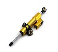 moto ammortizzatore manubrio Compatibile Con Ninja Per ZX-4RR 2023 Kit Supporto Staffa Montaggio Ammortizzatore Sterzo Motocicletta Stabilizzatore Controllo Inverso Universale(Yellow)