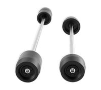 Moto Anteriore E Asse Posteriore Foderi Forcella Ruota Protezione Per ZX-10R Per Ninja1000R 2011-2025 Cursori telaio(Nero)