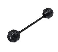 Moto Anteriore E Asse Posteriore Forcella Crash Sliders Cap Pad Per NINJA400 650 1000 Protezione Dalla Caduta Delle Ruote(Rear Black8)