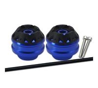 Moto Anteriore E Asse Posteriore Forcella Crash Sliders Cap Pad Per NINJA400 650 1000 Protezione Dalla Caduta Delle Ruote(Front Blue1)