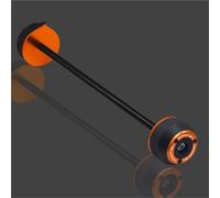 Moto Anteriore e Asse Posteriore Forcella Ruota Crash Sliders Protector Pad Per Per TRACER 7 GT 2021 2022 2023 2024(Rear Orange14)