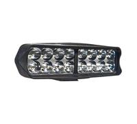Moto Anteriore Faro 8/12/16 Faro Per Moto A LED Luci Di Guida Faro Ausiliario Impermeabile Scooter Faretto Esterno Motociclo Faro(16 LED)