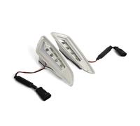 Moto Anteriore LED Freno Luci Giri Segnale Lampade Fari Trasparente