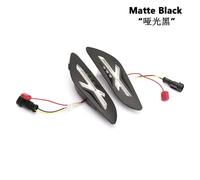 Moto Anteriore Posteriore Freccia Luce Luminoso Indicatore Posteriore Nero Opaco