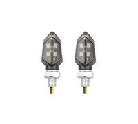 Moto Anteriore Posteriore Indicatore di Direzione For Honda Turn Signal 12V 8mm Motorcycle Flasher Light Mini Stop Indicator Lamps(2 Pcs)