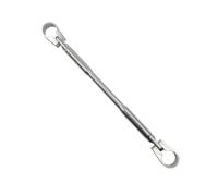 Moto Asta Trazione Manubrio Rinforzo Modificato Barra Bilanciamento Rubinetto(Silver)