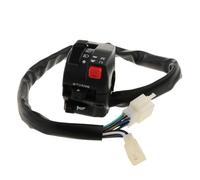 Moto ATV Interruttore sinistro Kill Start Light Choke Button Manubrio a 3 funzioni compatibile con PIT Quad Dirt Bike 22mm