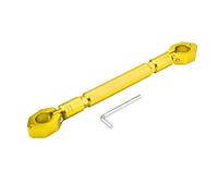 Moto Balance Bar, universale 22 millimetri in lega di alluminio Cross Bar Manubrio Moto rinforzare accessori leva (Gold)