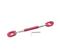 Moto Barra Di Rinforzo Manubrio Motorcycle Styling Balance Bar Handle Bracket Adjustable Reinforced Crossbar Handlebar Modification Parts(Red)