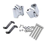 Moto Base rialzo Adattatore Per R18 100 | Moto Manubrio Riser Aumentare Adattatori Aumento Offset Manubrio Kit Staffa Adatto Per R18 100 Per L'anno R 18 2020-2024