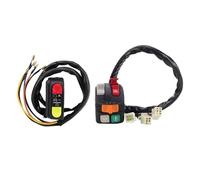 Moto Blocchetto Accensione Interruttori Modificati Per Motociclette Multifunzionali Da 7/8" Pulsante Del Manubrio Di Avviamento Elettrico Del Segnale Di Svolta Del Clacson