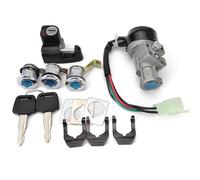 Moto Blocco accensione Compatibile Con CN250 Per Helix 1986-2007 Interruttore Di Blocco Accensione Per Moto Interruttore Di Avviamento Per Cilindro Di Blocco Accensione OEM: 35010-KS4-711
