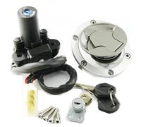 Moto Blocco Accensione Compatibile Con Per BX250 Per NINJA Per 250SL 2015-2016 Interruttore Di Accensione Del Motociclo Chiave Tappo Per Gas Carburante Kit Blocco Sedile