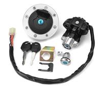 Moto Blocco Accensione Compatibile Con Suzuki Per SV650 1999-2002 Per GSXR750 2000-2003 Per GSXR600 2001-2003 Interruttore Di Accensione Blocco A Chiave Tappo Serbatoio Carburante