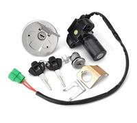 Moto Blocco Avviamento Compatibile Con Suzuki Per GIXXER155 Per GSX150F Per L6 2016 Interruttore Accensione Tappo Serbatoio Carburante Chiavi Blocco OEM: 37000-34830-000