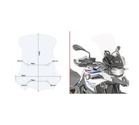 Givi D5127S spoiler fumè per BMW