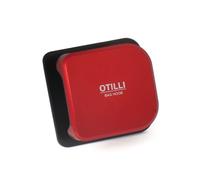 Moto Borsa Gancio Supporto Mano Bagagli Attacchi Alluminio Multiuso Rosso